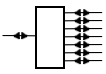 Divisor, Acoplador o Splitter de Fibra Optica en Estrella