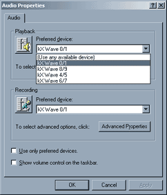 Driver Kx para SoundBlaster: 4 outs